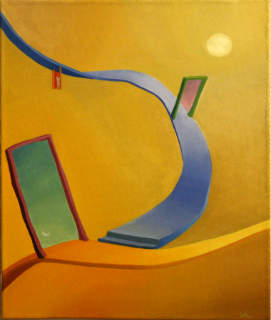 2012 nyara/ Summer of 2012 (olaj, vászon/ oil on canvas 60x50 cm)
